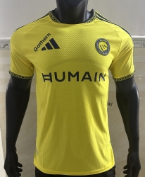 2627 Al Nassr Home player version Soccer Jersey